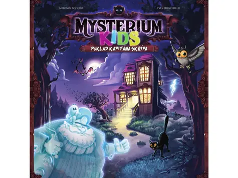 ADC Blackfire Mysterium Kids: Poklad kapitána Skřípa / Délka hry: 20 minut / Počet hráčů: 2-6 / od 6 let