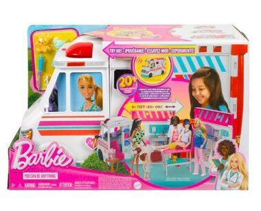 Mattel HKT79 Barbie Mobilní ambulance / od 3 let 