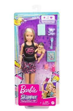 Mattel GRP13 Barbie - Skipper Babysitters Inc. - Chůva s miminkem a doplňky / od 3 let