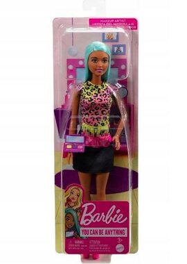Mattel DVF50/HKT66 Barbie Povolání (You Can be Anything) - Maskérka / od 3 let 