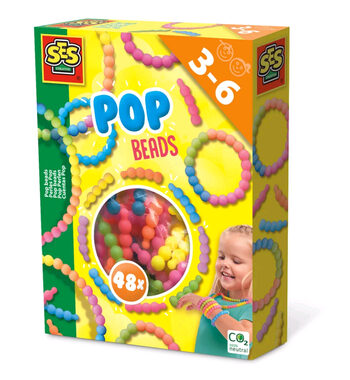 SES POP korálky - tvoření náramků a náhrdelníků / od 3 let 