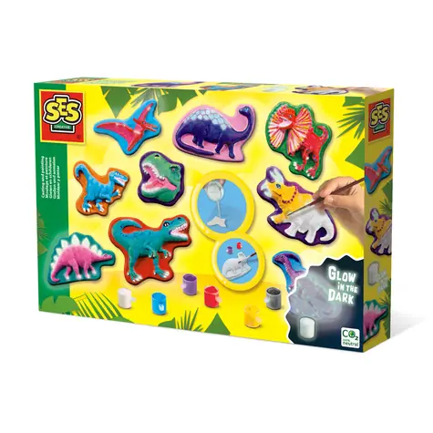 SES Odlévání a malování - barevní dinosauři / od 5 let 