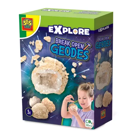 SES EXPLORE - rozbíjení krystalických hornin / od 8 let 