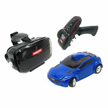 Kobotix Real Racer First Person View Racing Car modrá / auto na dálkové ovládání / s pohledem první osoby