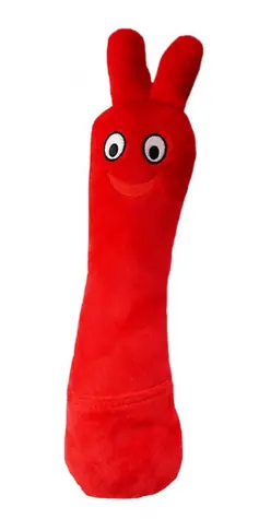 Mac Toys Bludišťák 30 cm červený / od 0 měsíců