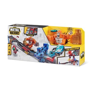 ZURU Metal Machines Autodráhá - Gorilla Attack / 4 dráhy / od 4 let 