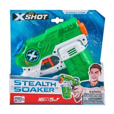 ZURU X-Shot Water Warfare Stealth Soaker / objem: 220 ml / od 4 let 
