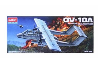 ACADEMY 12463 North American Rockwell OV-10 Bronco / Plastikový model / 1:72