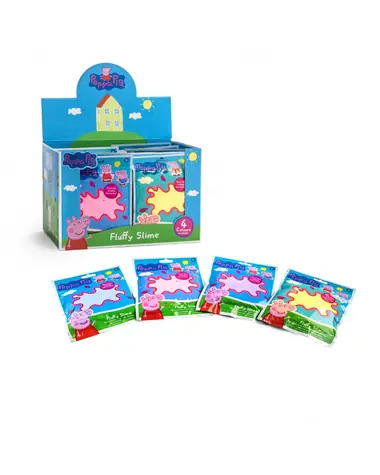 PEPPA PIG - Nadýchaný sliz - 4 barvy assort / od 3 let 