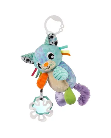 Playgro - Závěsná polární kočka s klipem / od narození 