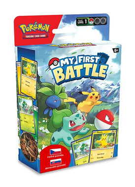 Pokémon TCG: My First Battle CZ/SK - Pikachu & Bulbasaur / od 6 let