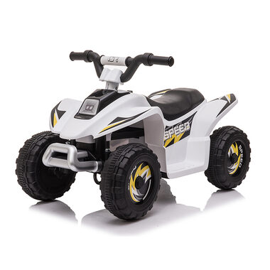 Eljet Dětská elektrická čtyřkolka X01 bílá / Rychlost: 3-4.6 km-h / Nosnost: 30 kg 
