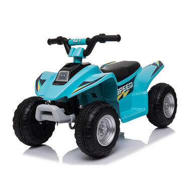 Eljet Dětská elektrická čtyřkolka X01 modrá / Rychlost: 3-4.6 km-h / Nosnost: 30 kg 