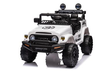 Eljet Dětské elektrické auto Toyota FJ Cruiser bílá / 50 W / Rychlost: 3-5 km-h / Nosnost: 30 kg 