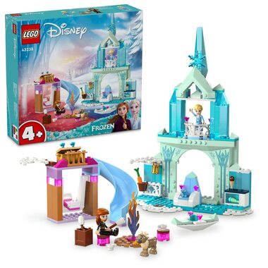 LEGO® | Disney Princess™ 43238 Elsa a hrad z Ledového království / Počet dílků: 163 / od 4 let