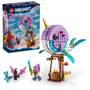 LEGO® DREAMZzz™ 71472 Izzie a její horkovzdušný balón ve tvaru narvala / Počet dílků: 156 / od 7 let