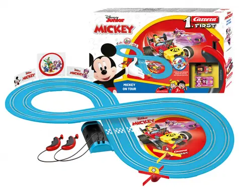 Carrera 63046 FIRST Mickey on Tour / Autodráha / Délka okruhu 2.4 m / od 3 let