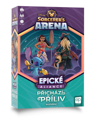 ADC Blackfire Disney Sorcerers Arena - Epické aliance: Přichází příliv / Doba hraní: 35 minut / Počet hráčů: 2 - 4 / 13