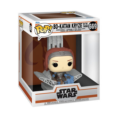 Funko POP DLX: MND S9 - Bo Katan w/Throne / od 3 let