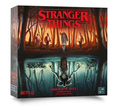 ADC Blackfire Stranger Things: Obrácený svět / Doba hraní: 60 minut / Počet hráčů: 2 - 4 / od 12 let