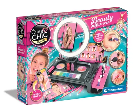 Clementoni Crazy CHIC - Make-up sada influencer / od 8 let