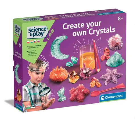 Clementoni Dětská laboratoř GALILEO - Výroba třpytivých krystalů / od 8 let