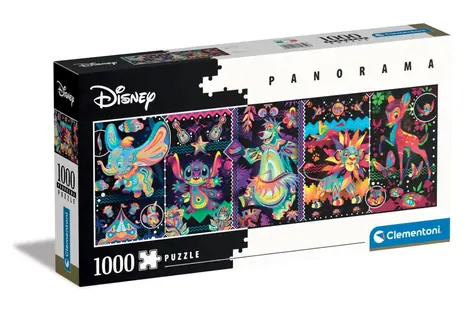 Clementoni PUZZLE Panorama - Disney Joys / 1000 dílků / od 14 let