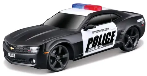 Maisto 2010 Chevrolet Camaro SS policie / světelné a zvukové efekty / měřítko 1:24 / od 8 let
