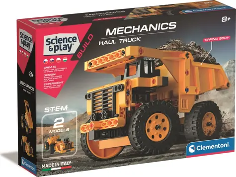 Clementoni Science&Play Mechanics: Důlní nákladní auto / od 8 let