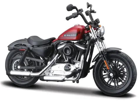 Maisto HD 2018 Forty-Eight® Special červená / měřítko 1:18 / od 3 let