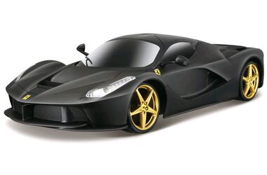 Maisto Ferrari LaFerrari černá / zvukové a světelné efekty / měřítko 1:24 / od 5 let
