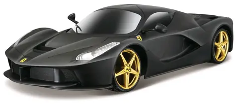 Maisto Ferrari LaFerrari černá / zvukové a světelné efekty / měřítko 1:24 / od 5 let