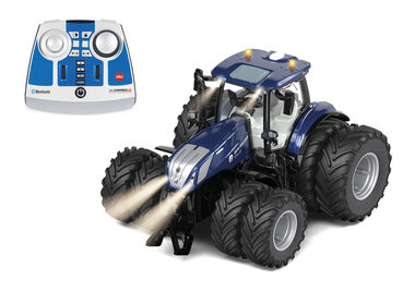 SIKU Control - Bluetooth New Holland T7.315 s dvojitými koly a dálkovým ovladačem / RC / Bluetooth / 1:32 / od 3 let
