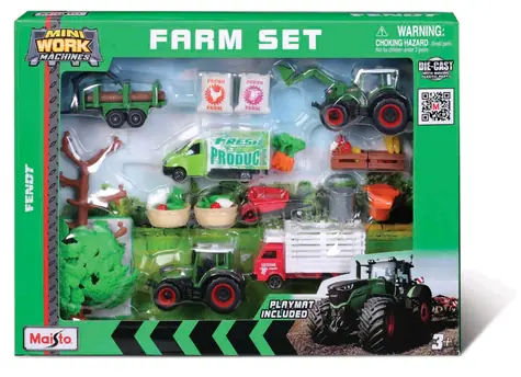 Maisto MEGA Farmářský set - Fendt / od 3 let