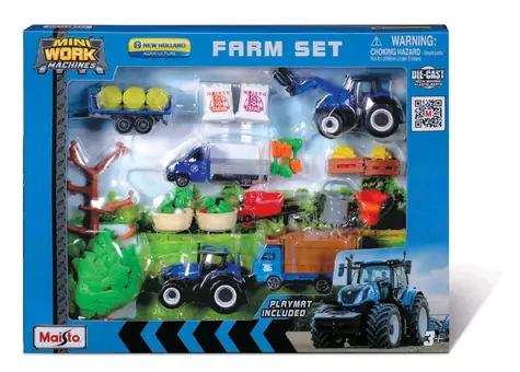 Maisto MEGA Farmářský set - New Holland / od 3 let