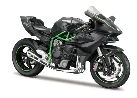 Maisto Kawasaki Ninja H2 R černá / měřítko 1:12 / podstavec / od 3 let