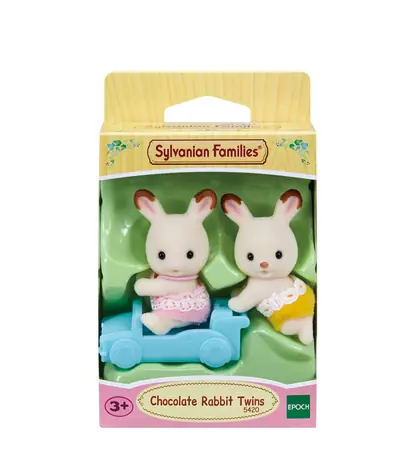 Sylvanian Families Dvojčata "chocolate" králíci / od 3 let
