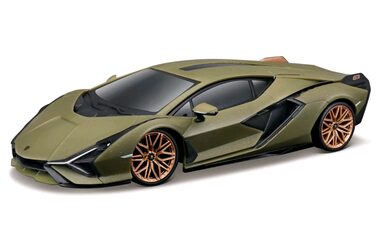 Maisto RC Premium Lamborghini Sián FKP 37 zelená / RC auto / dálkové ovládání / 2.4GHz / měřítko 1:24 / od 5 let