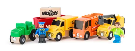 Woody Sada aut - Užitkové vozy 8ks / od 3 let
