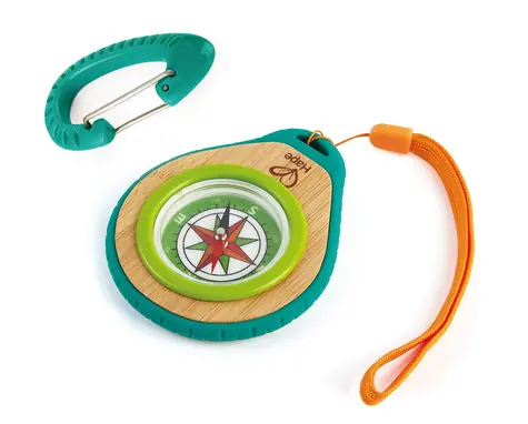 Hape Bamboo - Set s kompasem / od 4 let