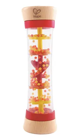 Hape Dešťové korálky - červená / od 1 roku