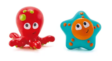 Hape Hračky do vody - stříkací chobotnice s hvězdicí / od 1 roku