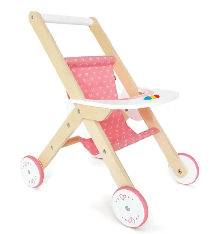 Hape Kočárek pro panenku / od 3 let