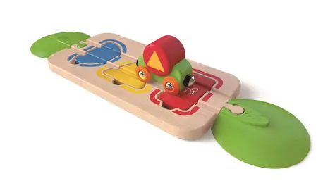 Hape Kolejnice barevná / od 18 měsíců