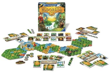 Ravensburger 226726 Hledání Eldoráda / Délka hry: 60 minut / Počet hráčů: 2-4 / od 10 let