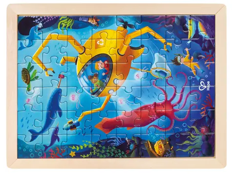 Hape Puzzle - Záchrana oceánu / od 4 let