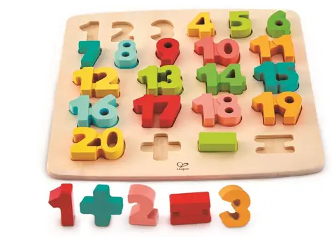 Hape Puzzle Číslice / od 3 let