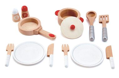 Hape Stolovací set / od 3 let