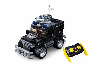 Sluban Power Bricks M38-B1156 Bojové vozidlo Tiger / LEGO - kompatibilní / Počet figurek|dílků: 2|412 / od 8 let
