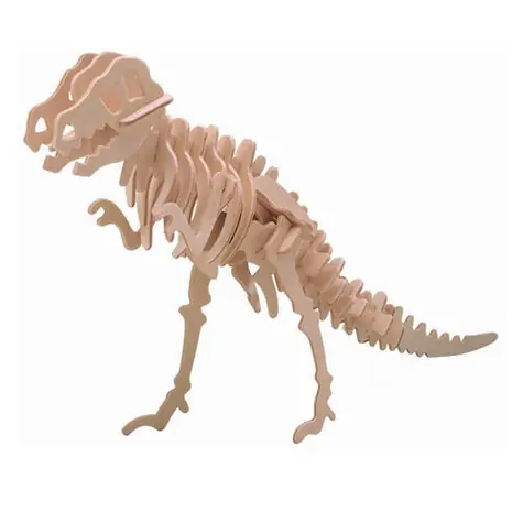 Woodcraft Dřevěné 3D puzzle velký Tyranosaurus / od 6 let / Obtížnost: jednoduchá